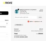 Proviz coupon verification screenshot