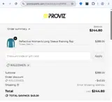Proviz coupon verification screenshot