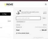 AFFDISC15 coupon verification screenshot
