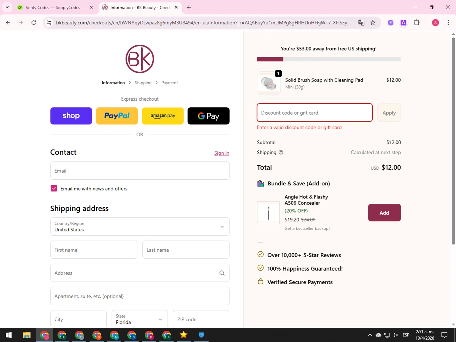 Pro Writing Aid promo code screenshot showing code EEPSUTPNHV applied at Pro Writing Aid checkout page. Uploaded by SimplyCodes community member 00000007 on Apr 10, 2026
