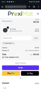 ONLYCASH coupon verification screenshot