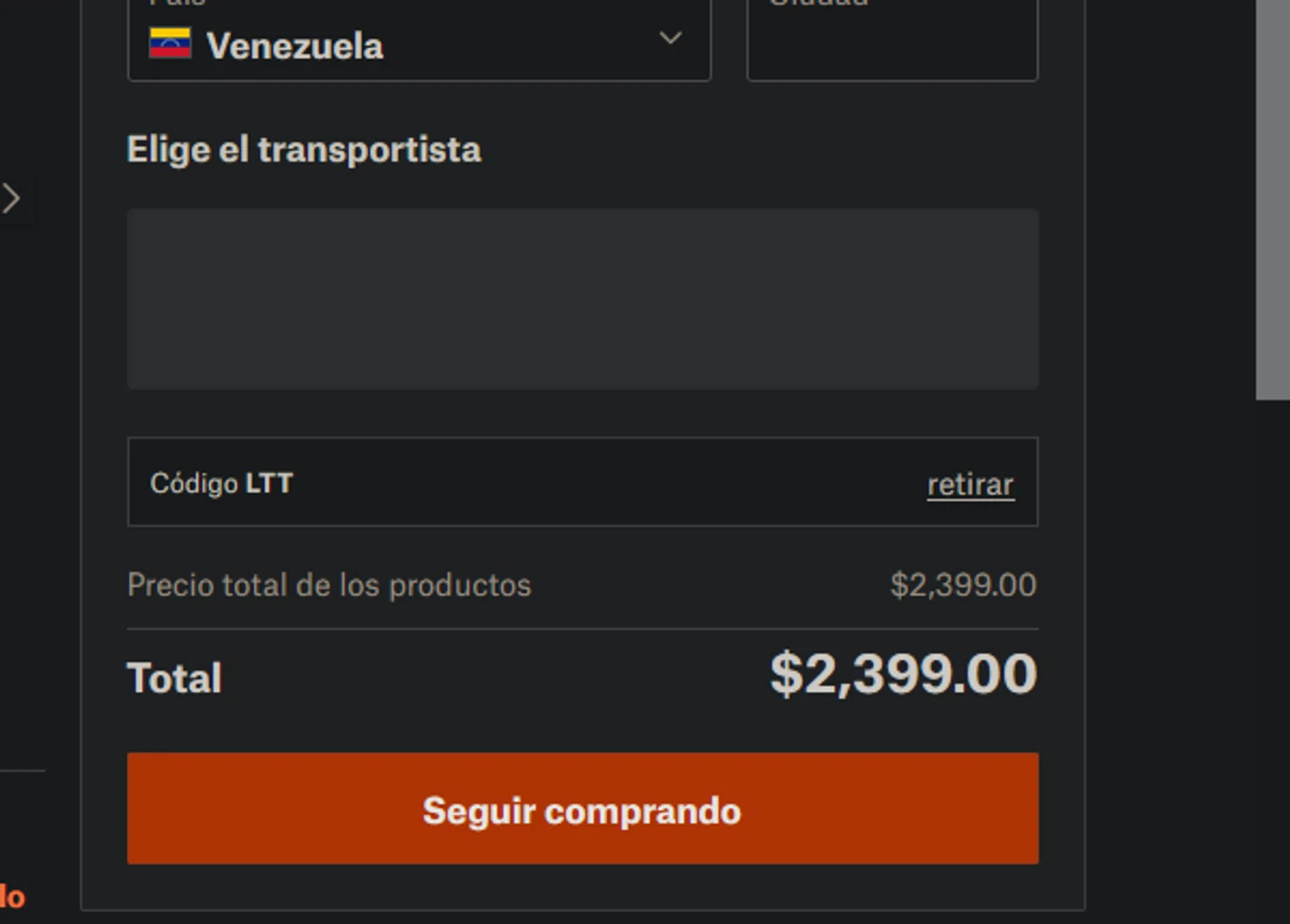 Prusa discount code screenshot showing code LTT applied at Prusa checkout page. Uploaded by SimplyCodes community member xocelot44x on Nov 15, 2025