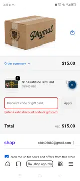 proteinbfcm coupon verification screenshot
