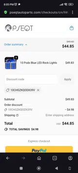 10CHGZKQODX39V coupon verification screenshot