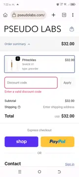 PLHONEY10 coupon verification screenshot
