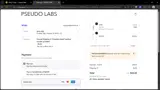 PSEUDOSUMMER20 coupon verification screenshot