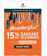 MEATOBERFEST coupon verification screenshot