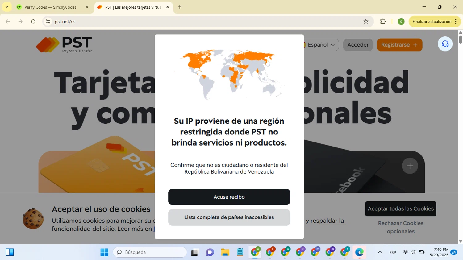 PST.NET promo code screenshot showing code MOTHERSDAY applied at PST.NET checkout page. Uploaded by SimplyCodes community member PromoGenius3622 on May 21, 2025