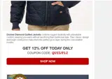 QUILT12 coupon verification screenshot