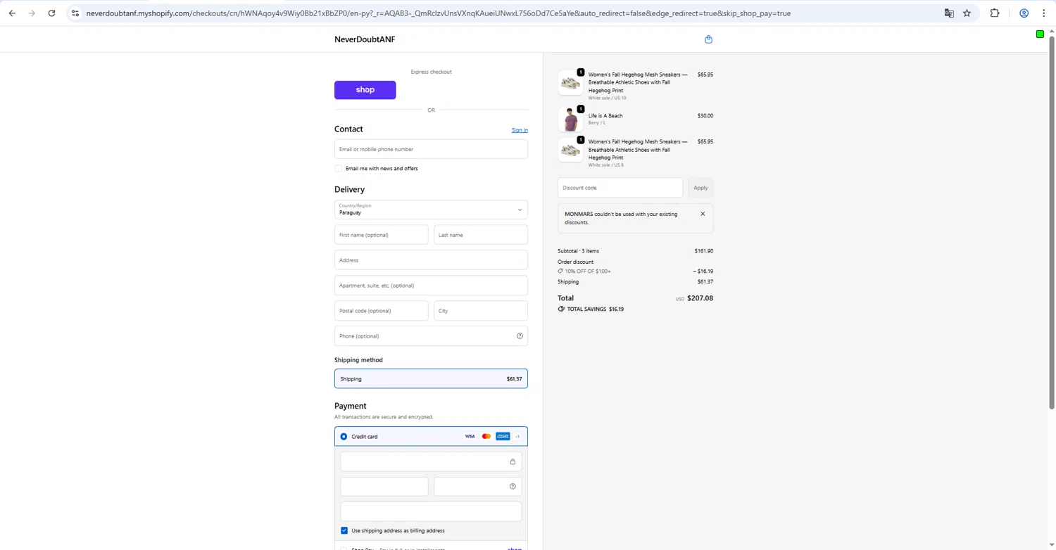 PublishLowContentBooks promo code screenshot showing code MONMAR5 applied at PublishLowContentBooks checkout page. Uploaded by SimplyCodes community member RINITOSHI on Apr 10, 2026