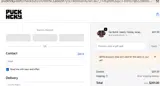 PUCK HCKY coupon verification screenshot