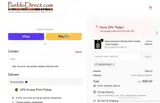 Facebook20 coupon verification screenshot