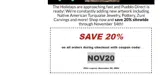 NOV20 coupon verification screenshot