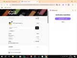 ZERO25 coupon verification screenshot