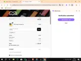 PUFF15 coupon verification screenshot