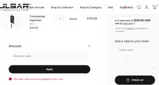 Pulsar Vaporizers coupon verification screenshot