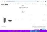 Pulsar Vaporizers coupon verification screenshot