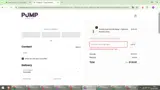 PUMPBD20 coupon verification screenshot
