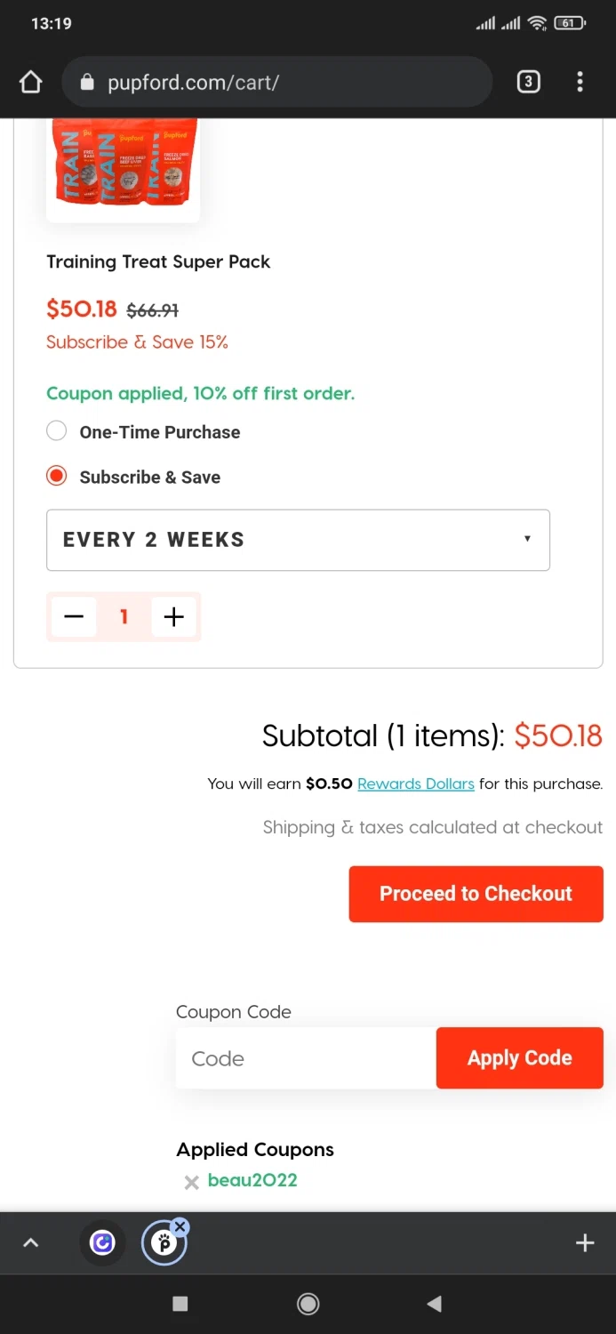 how to use Pupford coupons