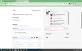WELCOME10 coupon verification screenshot