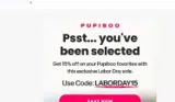 laborday coupon verification screenshot