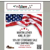 PupRWear coupon verification screenshot