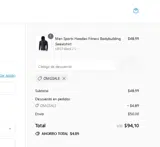 OMGSALE coupon verification screenshot