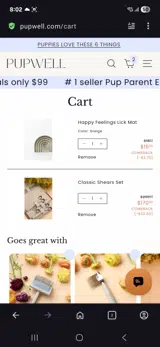 Comeback coupon verification screenshot