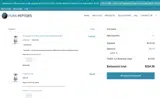 Pura Peptides coupon verification screenshot