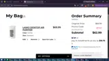 Purdue Boilermakers coupon verification screenshot