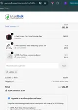 LACALI coupon verification screenshot
