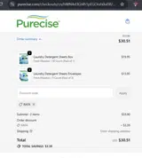 RAFA coupon verification screenshot
