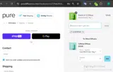 Pure Diffuser Co coupon verification screenshot