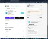Pure Diffuser Co coupon verification screenshot