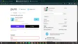 Pure Diffuser Co coupon verification screenshot