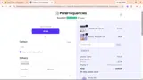 Pure Frequencies coupon verification screenshot