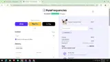 Pure Frequencies coupon verification screenshot