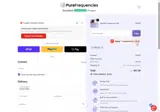 Pure Frequencies coupon verification screenshot