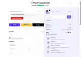 Pure Frequencies coupon verification screenshot