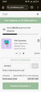 WIKIBUY coupon verification screenshot