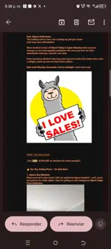 ALPACABF coupon verification screenshot