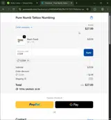 COLM coupon verification screenshot