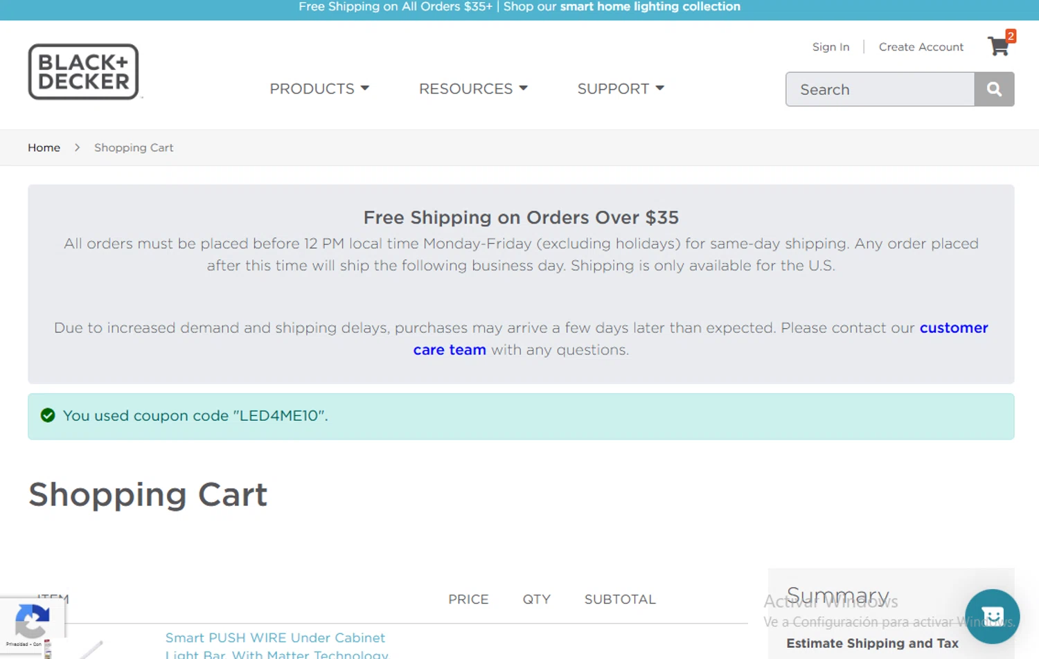 PureOptics LED promo code screenshot showing code LED4ME10 applied at PureOptics LED checkout page. Uploaded by SimplyCodes community member Gary_23 on Apr 10, 2025