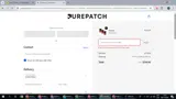 Pure Patch coupon verification screenshot