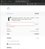 PURESAVE coupon verification screenshot