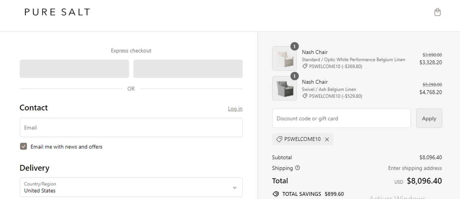 Pure Salt Promo Codes 10 Off November 2024