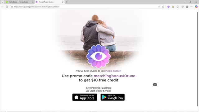 Purple Garden checkout page showing Purple Garden promo code box | Screenshot taken by SimplyCodes community member on Aug 14, 2025