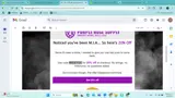 Purple Rose Supply coupon verification screenshot
