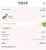 EUGENIA coupon verification screenshot