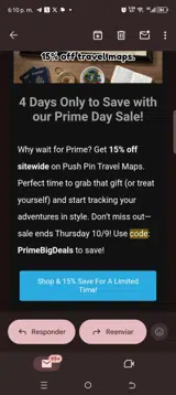 PrimeBigDeals coupon verification screenshot